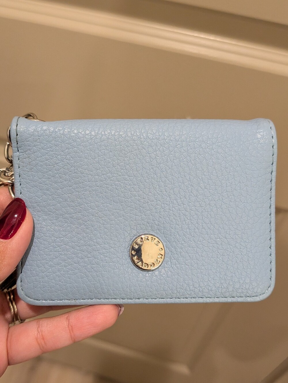 Steve Madden Light Blue Wallet/Card Holder